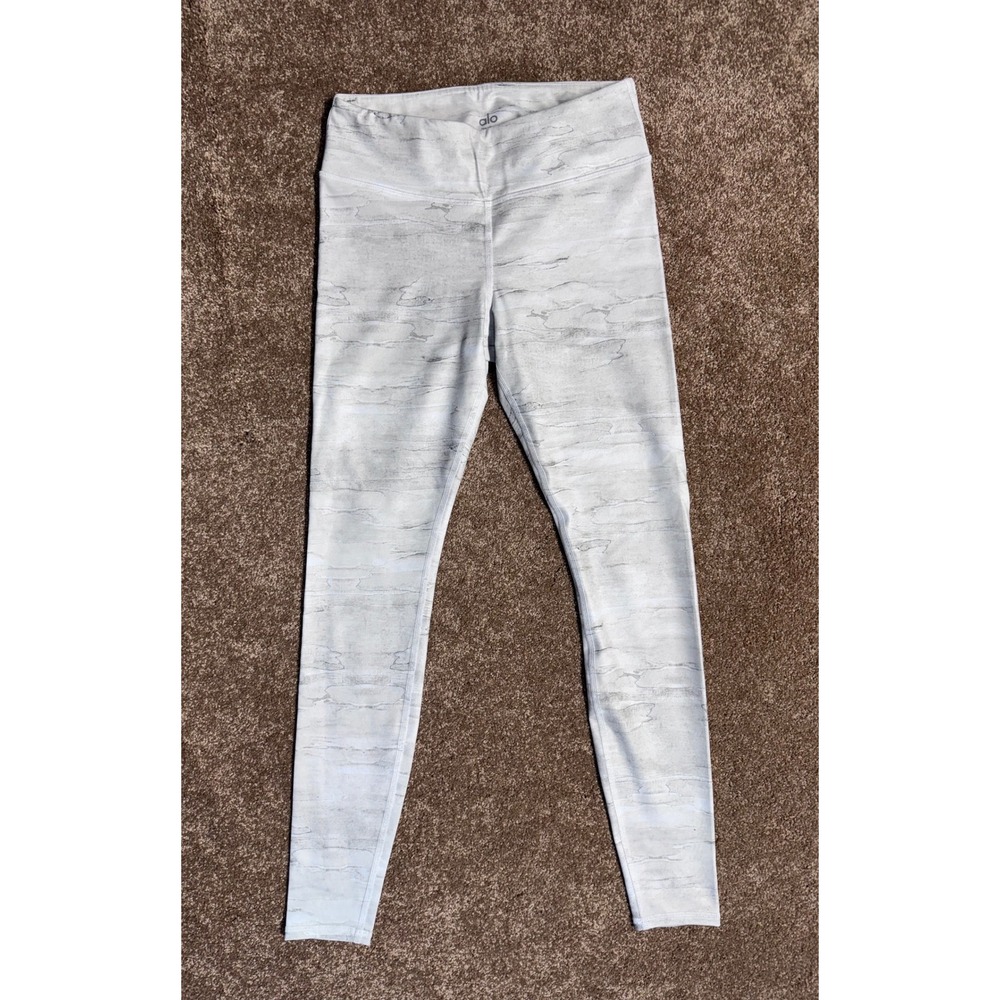 ALO Yoga High Waist Leggings Print Athleisure Women Size‎ Small